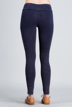 Load image into Gallery viewer, Mineral Washed Moto Leggings

