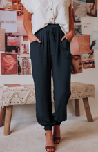 Load image into Gallery viewer, DRAWSTRING HAREM PANTS- 2 Colors
