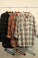 Load image into Gallery viewer, Soft Flannel Plaid Shacket
