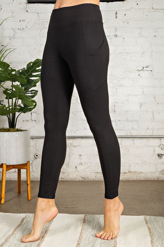 Butter Leggings with Side Pockets – Desert Hearts Boutique