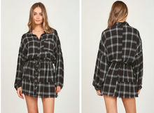 Load image into Gallery viewer, Bouncy Plaid Rayon Dress
