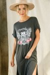 Load image into Gallery viewer, Thunder Hard Rock T-Shirt Dress
