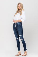 Load image into Gallery viewer, Amber darkwave Vervet distressed skinny Jeans
