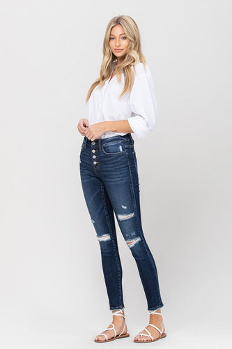 Amber darkwave Vervet distressed skinny Jeans