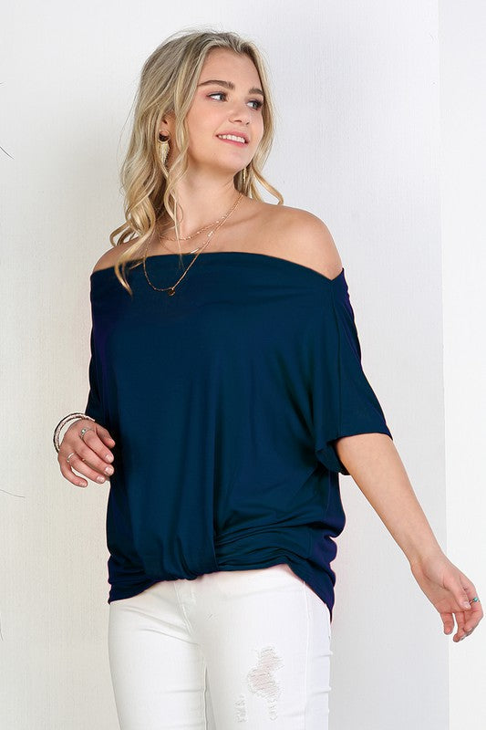 Heather Top- 2 Colors