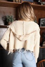 Load image into Gallery viewer, Distressed Cropped Sweater

