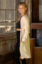 Load image into Gallery viewer, Long Waffle Cardi- 2 Colors

